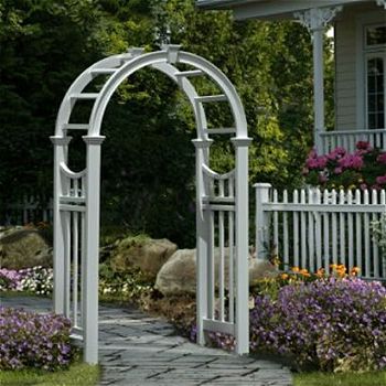 New England Arbors Vienna, the Best Vinyl Arbor