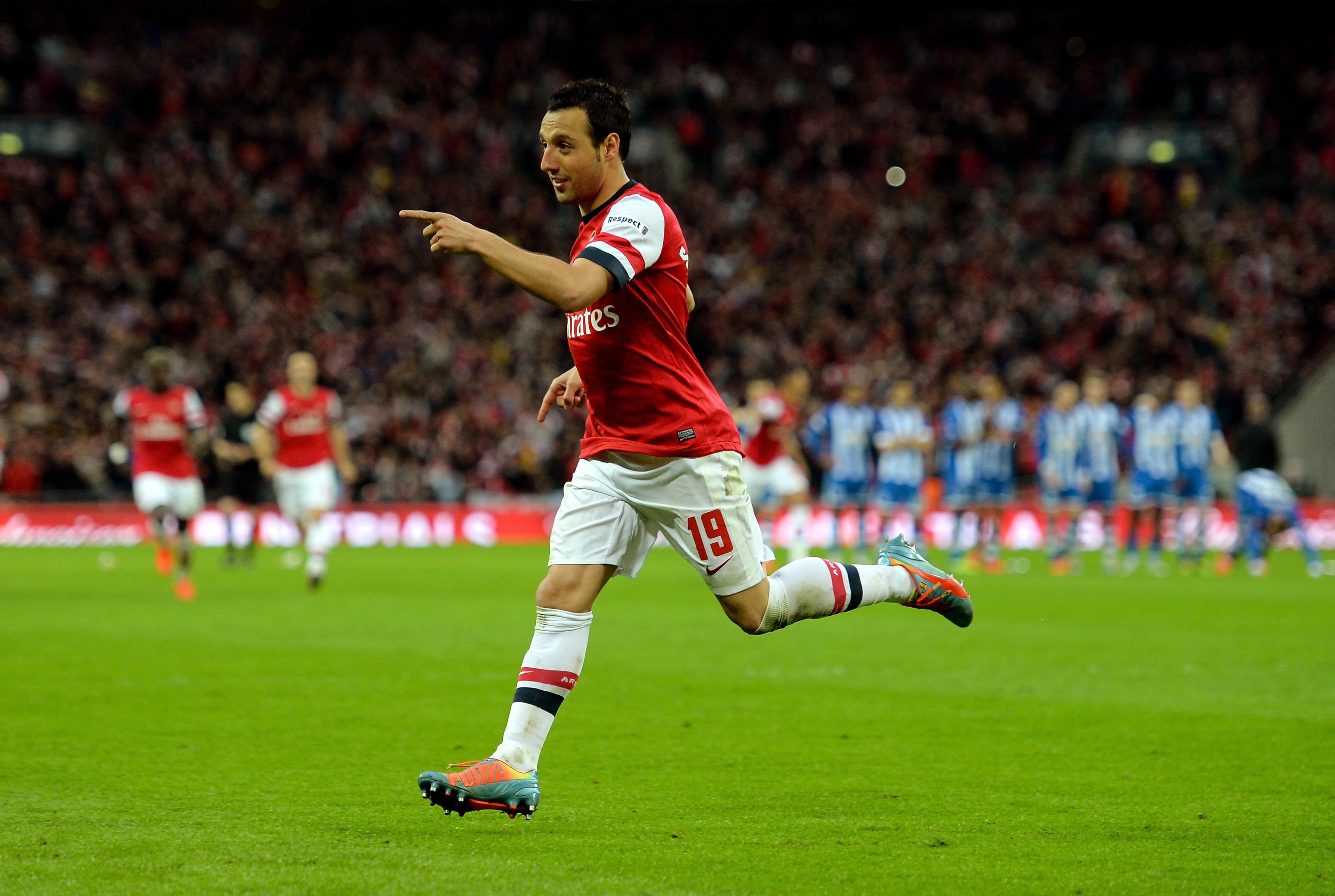 Santi Cazorla was released by Arsenal after six years and is now possibly eyeing a return to La Liga for the coming season. (Photo courtesy: AFP/Getty)