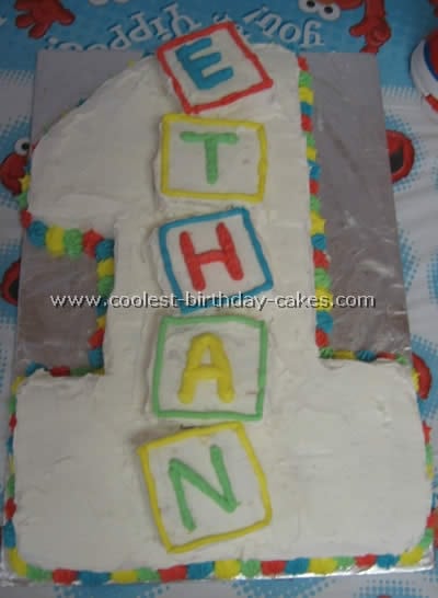 Coolest Homemade Number One 1st Birthday Cakes