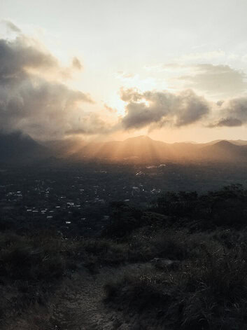 Sonnenaufgang El Valle de Antón