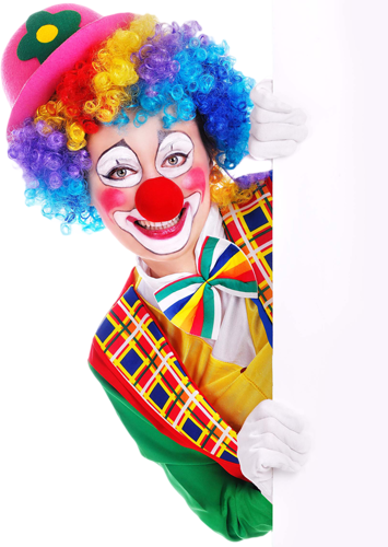 Cha cha clown magic show