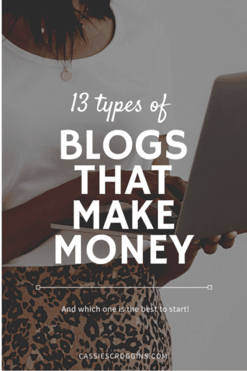13 types of blogs that make money