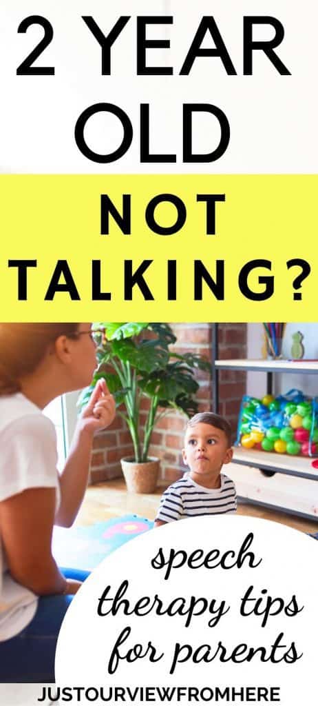 2 Year Old Talking Gibberish? Here's Help ~ Just Our View From Here