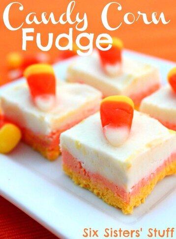 candy corn fudge
