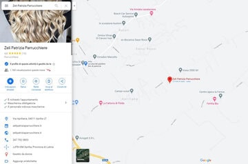 Google-map-parrucchiere