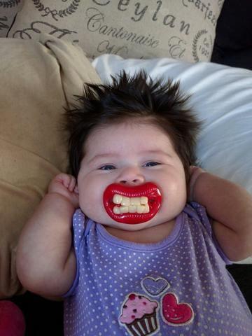funny baby dummies