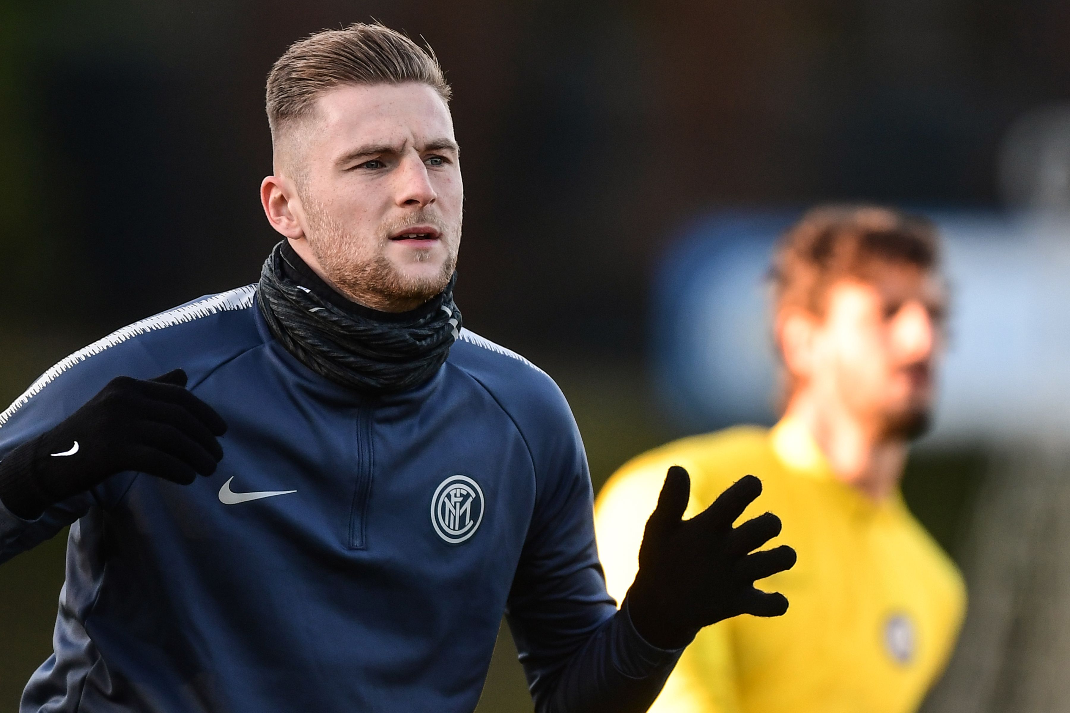 Milan Skriniar kembali masuk radar Tottenham (Foto oleh MIGUEL MEDINA/AFP/Getty Images)