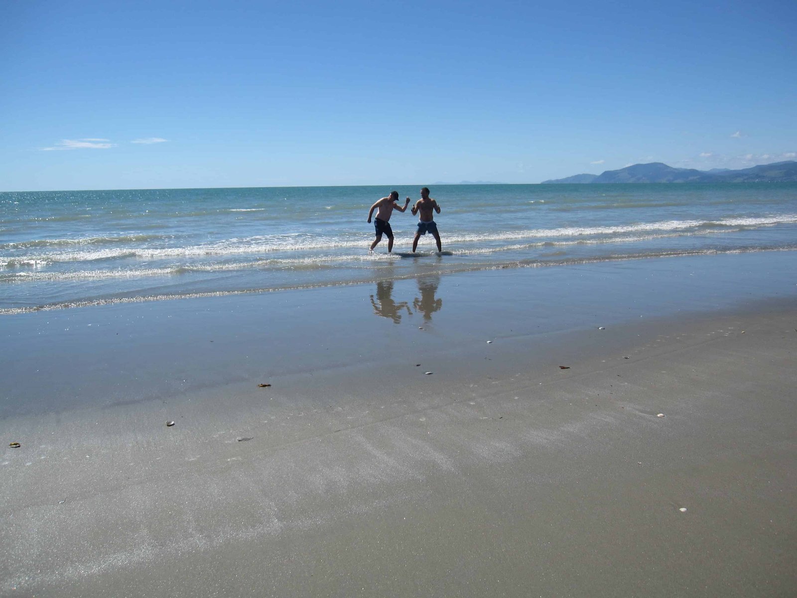 Beach day at Rabbit Island