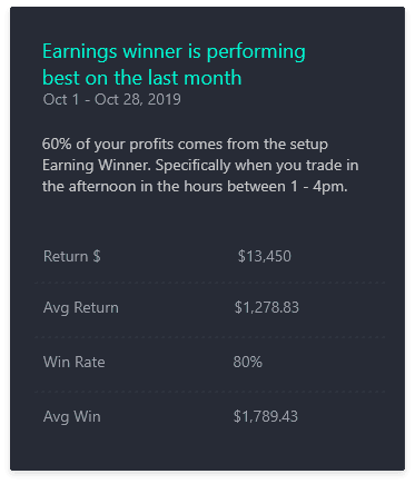 Smart Trade Feedback