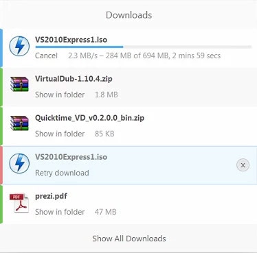 Sneller downloaden in je browser met de Downloads extensie voor Chrome.