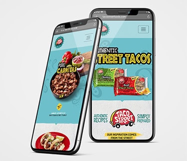 Taco Street Microsite