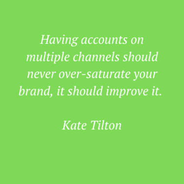 Kate Tilton's words