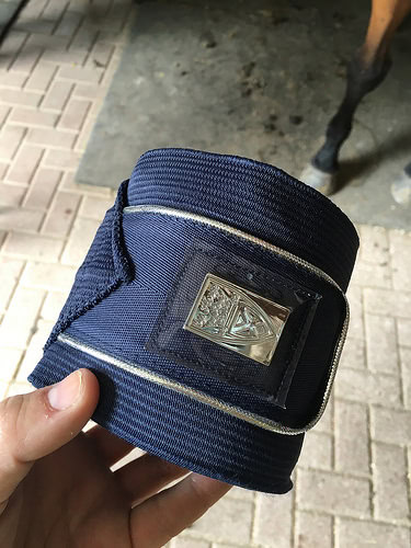 Fancy fittings for polo wraps