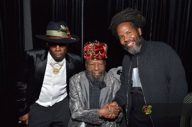 The crowning of U-Roy by Shabba Ranks and Garfield "Chin" Bourne was a historical moment at the 10th Anniversary of 'Reeewind.'