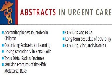 Abstracts in Urgent Care – April 2021 Abstracts in Urgent Care – April 2021