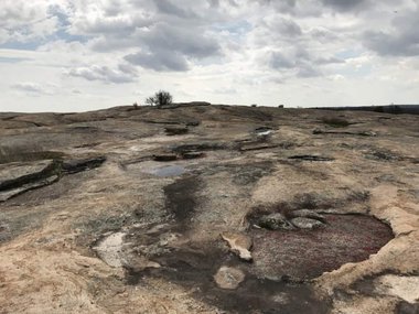 Beautiful water tables make hiking at AMNHA gorgeous