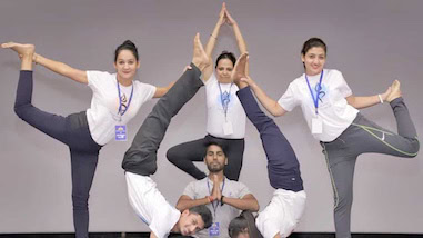 yoga group