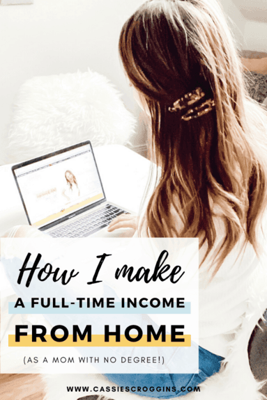 full time blog income report