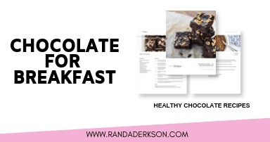 chocolate for breakfast