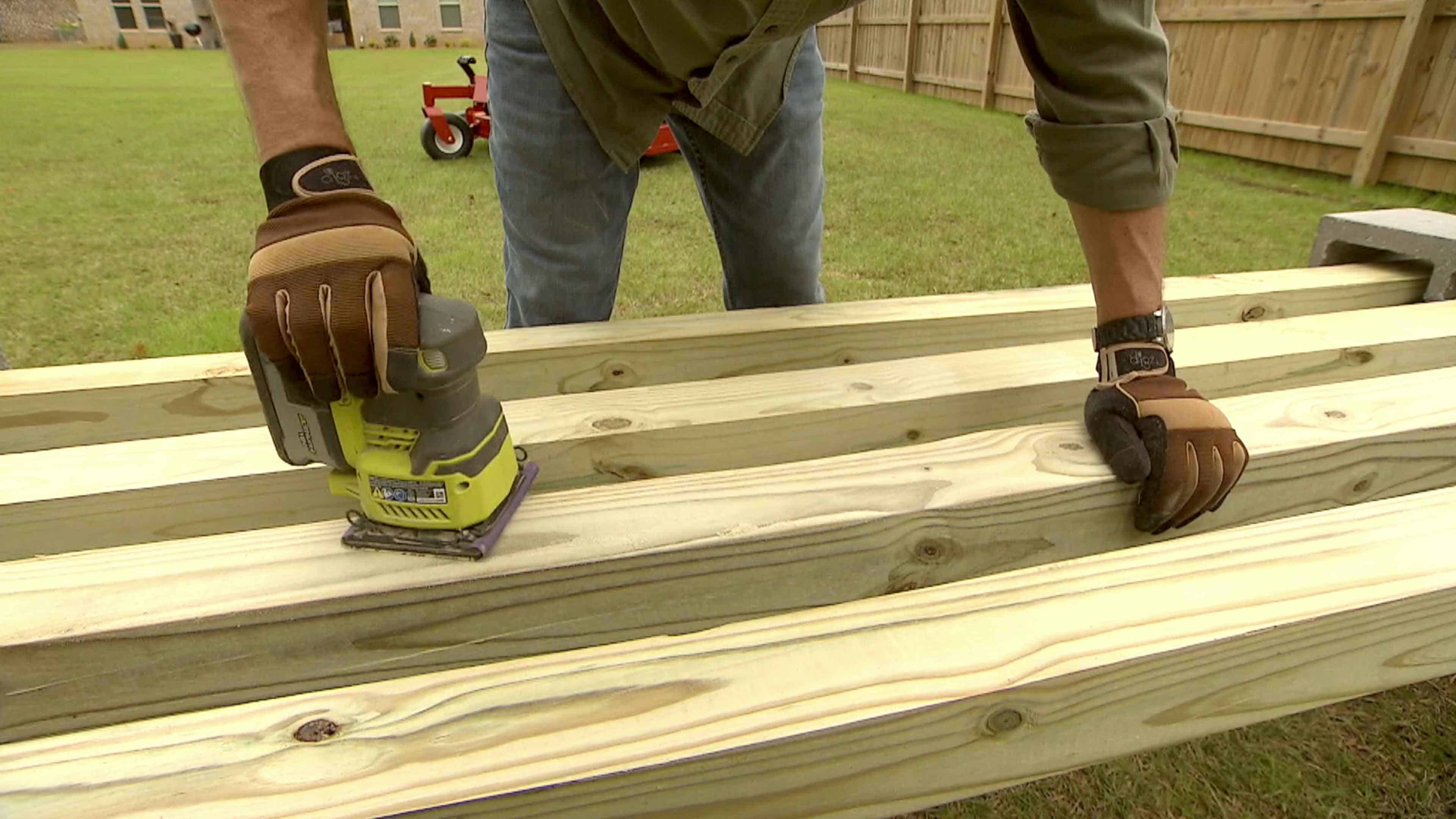 How to Build a Cinder Block Bench | Exmark's Backyard Life