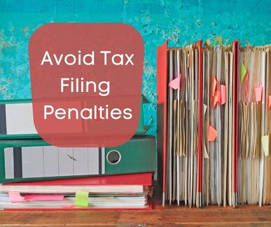 Avoid Tax Filing Penalties Avoid Tax Filing Penalties