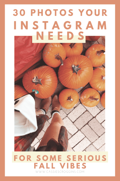 fall photo challenge instagram