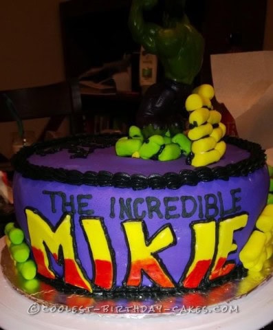 Coolest Homemade Hulk Cakes