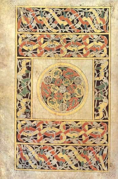 Celtic Knotwork from The Book of Durrow