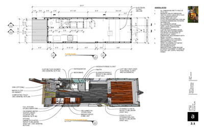 Plans in 2D and 3D for clarity