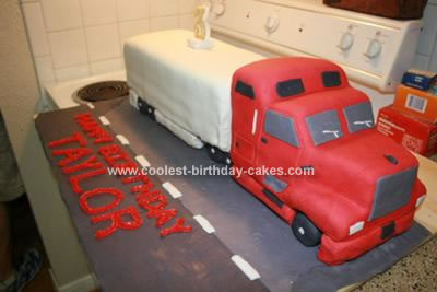 Coolest Homemade Semi Trailer Cakes