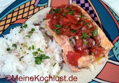 Fisch mit Ceviche-Sauce