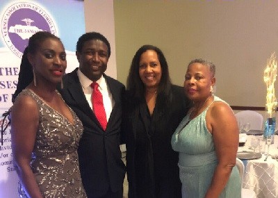 Andrea Davis, Com. Holness, Vice Mayor Miramar, Yvette Colbourne and JNAF President, Mrs. Howard