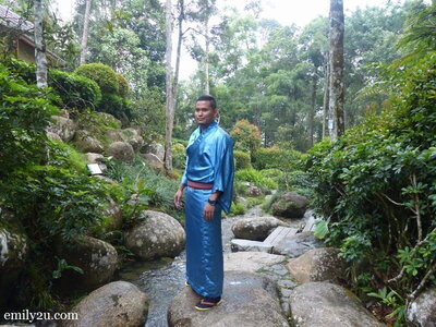 8. Zubir poses for a photo