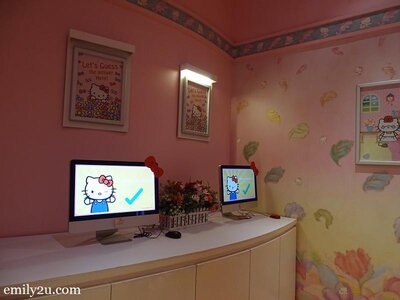 13. Hello Kitty House study room