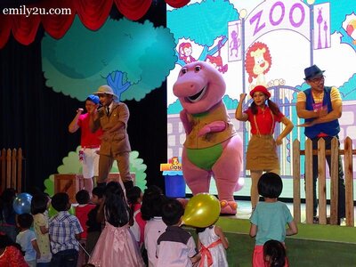 5. Barney and Friends live performance