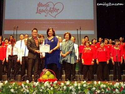 8. presentation of mementos, first to Ms. Cheryl Teh