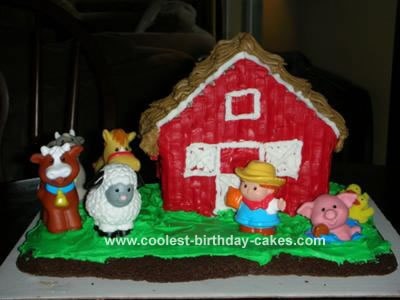 Coolest Homemade Fisher Price Little People Cakes
