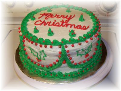 Merry Christmas Cake