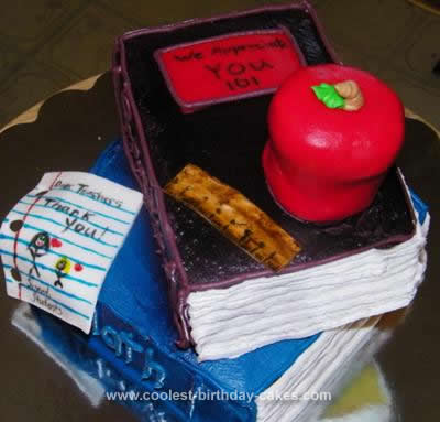 Coolest Homemade Teacher Appreciation Day Cakes