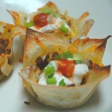 Chicken Taco Cups Recipe