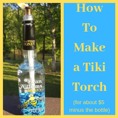 Make a DIY tiki torch for less than $5