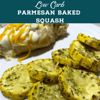Parmesan baked squash