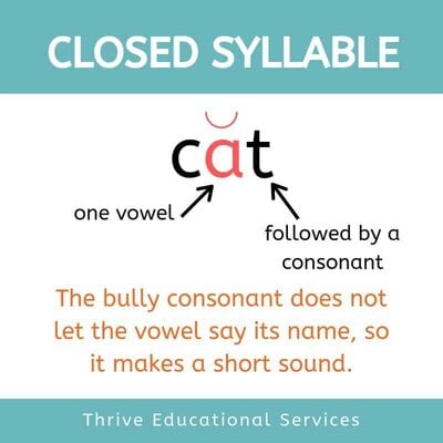 closed syllable story