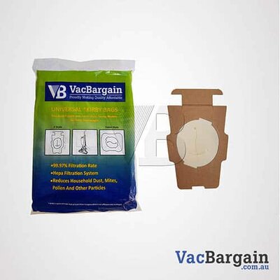 Hepa VB Bags for Kirby (Green 6PK) - Fits all Kirby Models