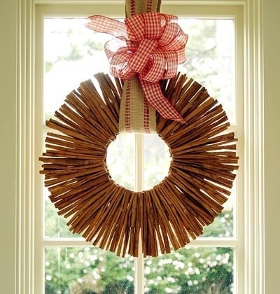 cinnamon wreath