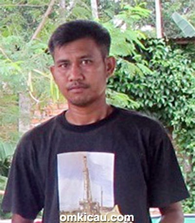 Om Bawik, pemilik SBH BF Kabupaten Muara, Jambi.