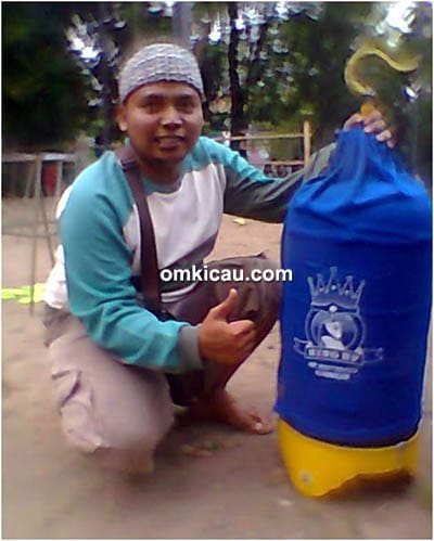 Om Yudy dan lovebird Revallina