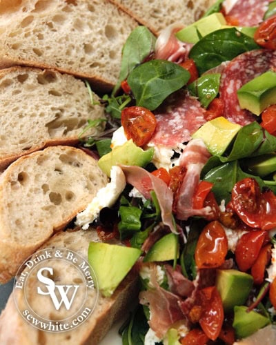 Italian Inspired Spring Salad Delicious Summer Recipe
