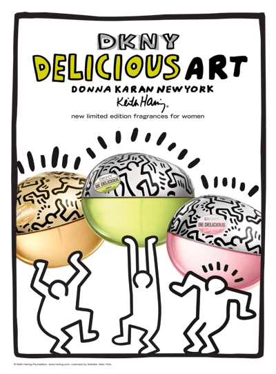 The Keith Haring DKNY Be Delicious Art Collection