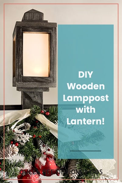 DIY lamppost pin